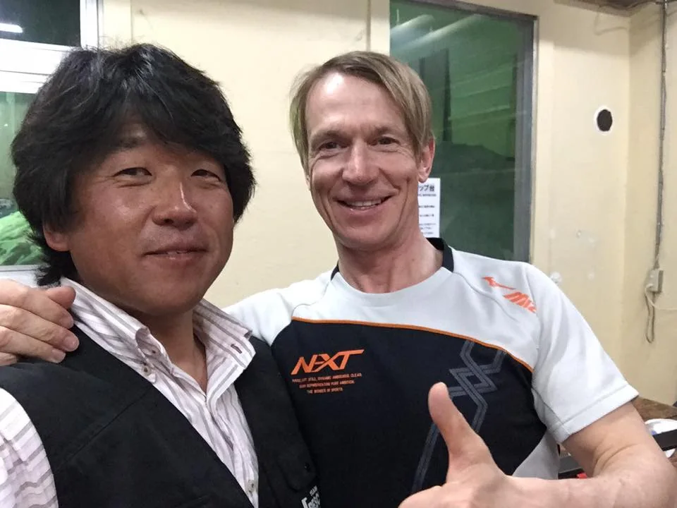 代表・山田芳尚とリッチー・ベルガー氏