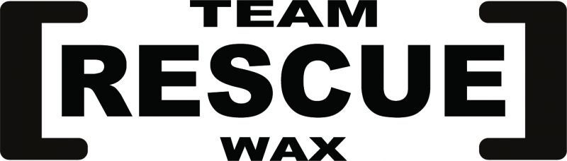 TEAM RESCUE WAXステッカー　　大　200mm×48mm